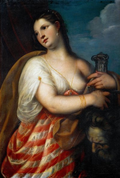 Judith met het hoofd van Holofernes, voor 1636 door Padovanino