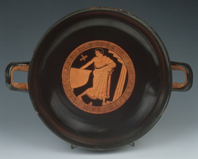Roodfigurige Kylix, 490-480 v.Chr. door Painter of the Paris Gigantomachy