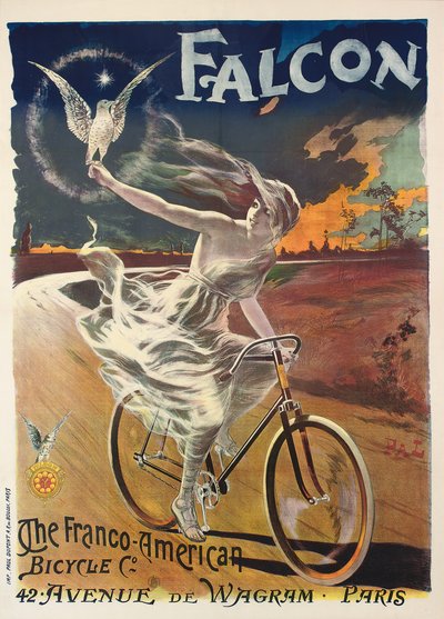 Poster reclame voor Falcon fietsen, c.1894 door Pal