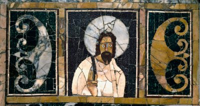 Paleochristelijke kunst: voorstelling van Christus, waarschijnlijk de eerste door Paleo Christian