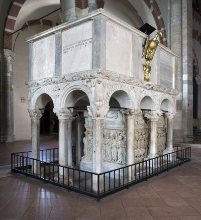Sarkofaag van Stilicho (marmer) door Paleo Christian