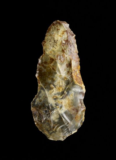Handbijl (vuursteen) door Paleolithic
