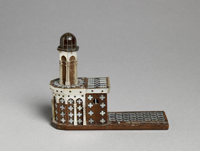 Model van de Kerk van het Heilig Graf door Palestinian School