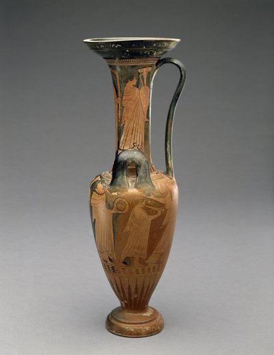 Loutrophoros Hydria met Huwelijksprocessie door Pan Painter (attr. to)