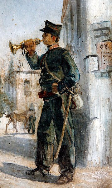 Militaire Uniformen, collectie van 5 door Panos Aravantinos