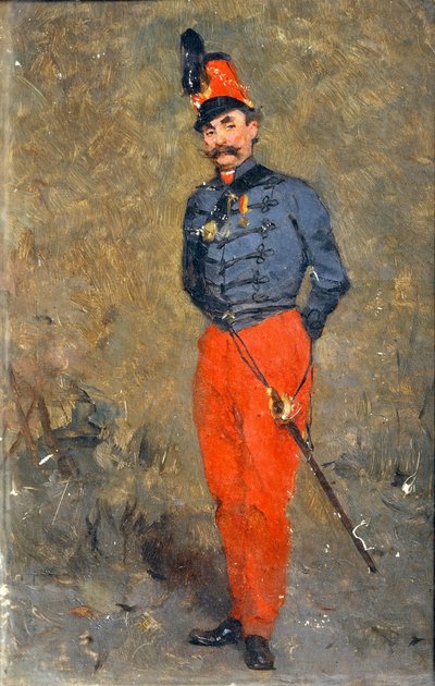 Portret van Luigi Comastri door Paolo Bedini
