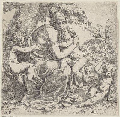 Liefde (Caritas) door Paolo Farinati
