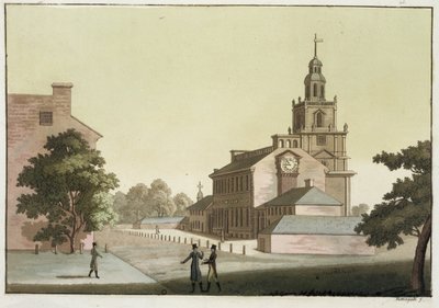Independence Hall, Philadelphia, Pennsylvania, uit 