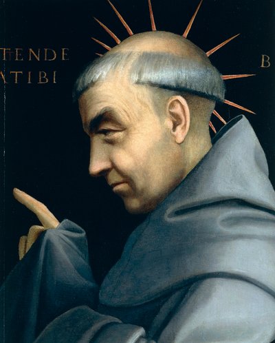 Sint Bernardinus van Siena door Paolo Morando Cavazzola