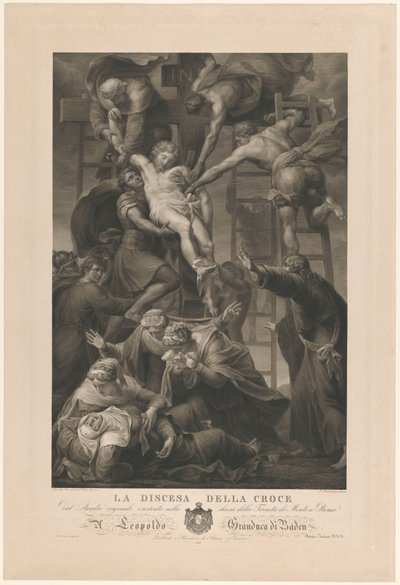 De kruisafneming door Paolo Toschi