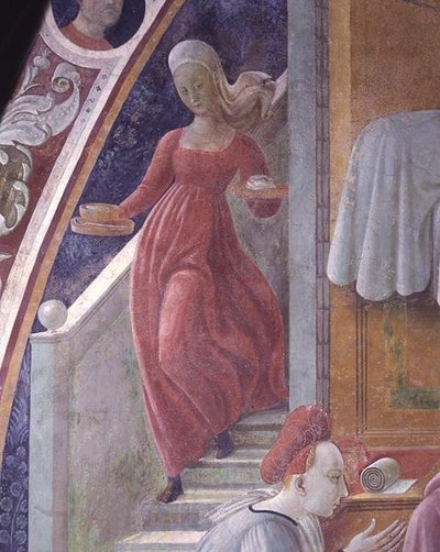 Geboorte van de Maagd, uit de Kapel van de Hemelvaart door Paolo Uccello