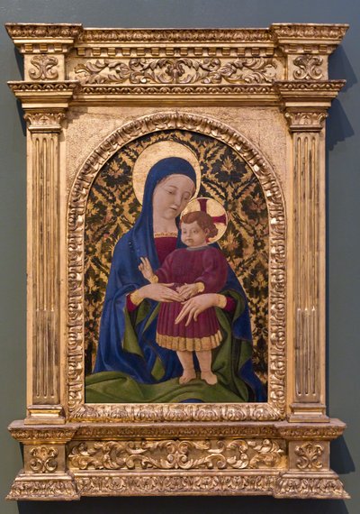 Madonna en het kind door Paolo Uccello