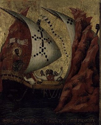 De verschijning van St. Mark door Paolo Veneziano