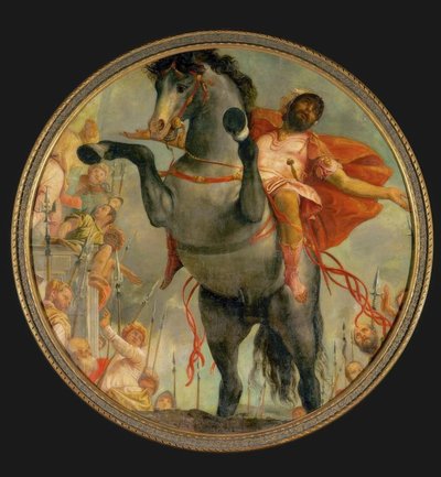 De heldendood van Marcus Curtius door Paolo Veronese