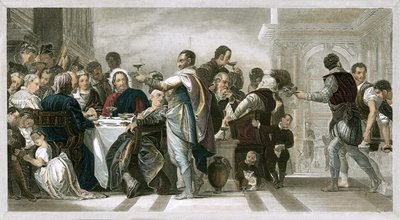 Bruiloft te Kana door Paolo Veronese