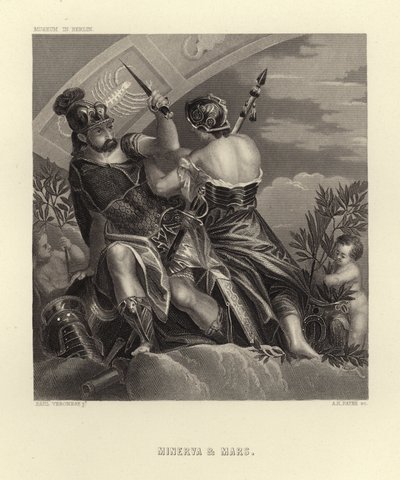 Minerva en Mars door Paolo Veronese