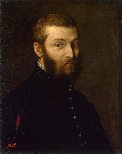 Zelfportret, tussen 1558 en 1563 door Paolo Veronese
