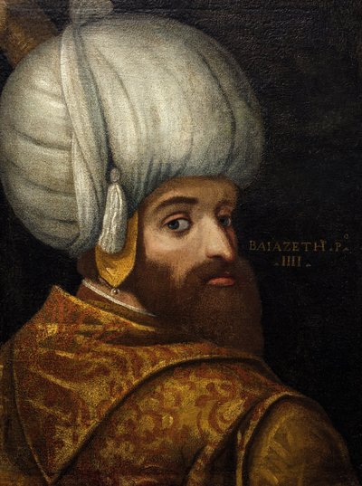Sultan Bayezid I, ca. 1580 door Paolo, Veronese
