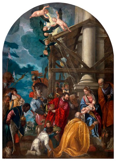 De Aanbidding der Wijzen door Paolo Veronese
