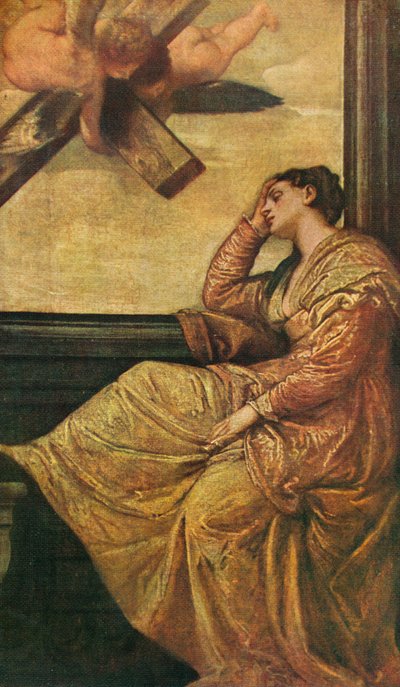 De Droom van Sint Helena, 1570, 1909 door Paolo Veronese