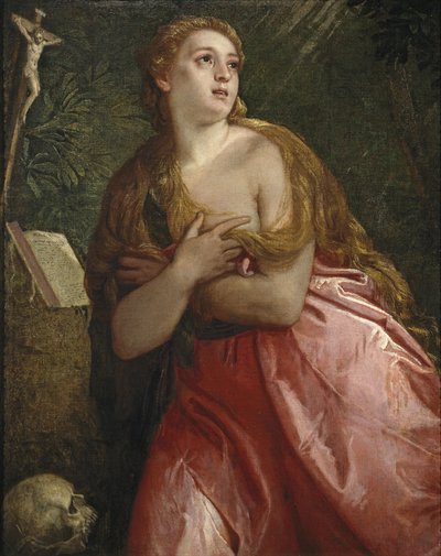 De Berouwvolle Maria Magdalena door Paolo Veronese