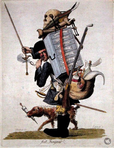 Een Militaire Apotheker, eind 18e eeuw door Paolo da Siena