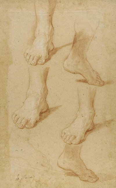 Tekening door Paolo de Matteis