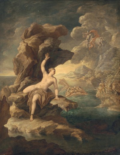 Perseus en Andromeda door Paolo de Matteis
