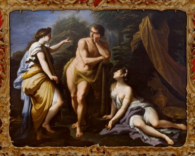 De keuze van Hercules, 1712 door Paolo de