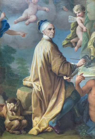 Zelfportret, na 1714 door Paolo di Matteis