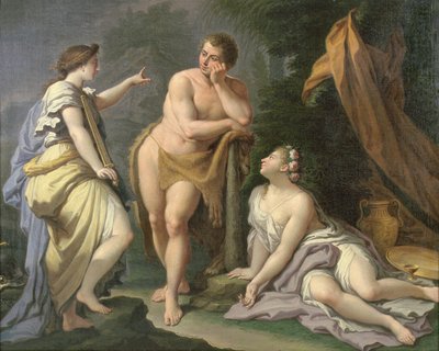 De Keuze van Hercules door Paolo di Matteis