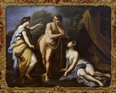 De Keuze van Hercules, 1712 door Paolo di Matteis