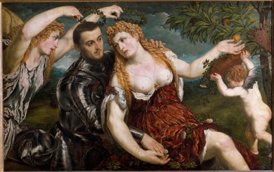 Allegorie van de Overwinning door Paris Bordone