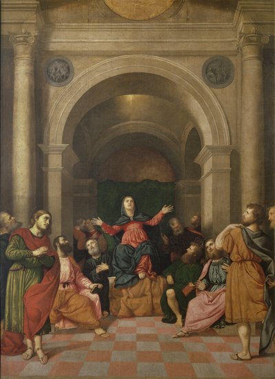 Pinksteren door Paris Bordone