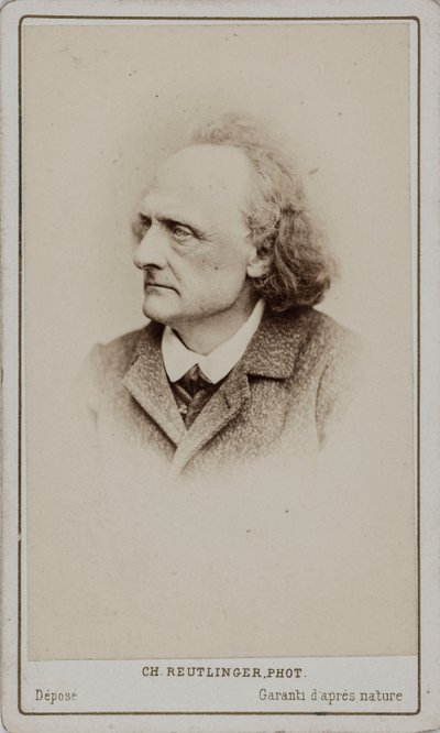 Portret van de pianist en componist Henry Litolff door Paris . Photo studio Reutlinger