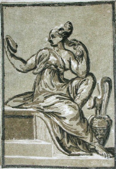 Voorzichtigheid, door een anonieme kunstenaar door Parmigianino 