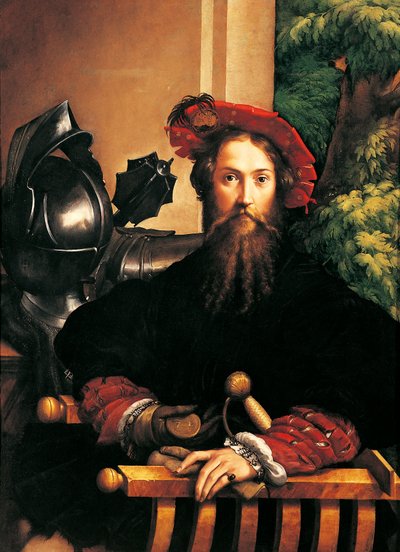 Portret van Galeazzo Sanvitale door Parmigianino