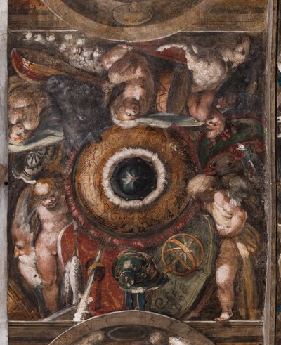Putti (detail), ca. 1523 door Parmigianino
