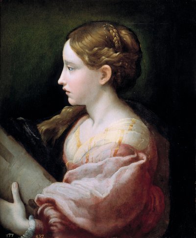 Sint Barbara door Parmigianino