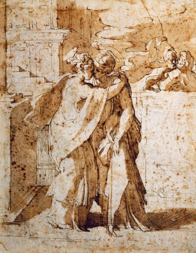 Visitatie door Parmigianino