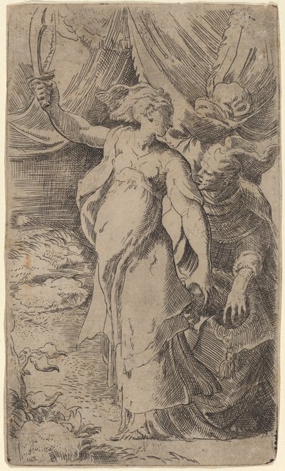 Judith door Parmigianino