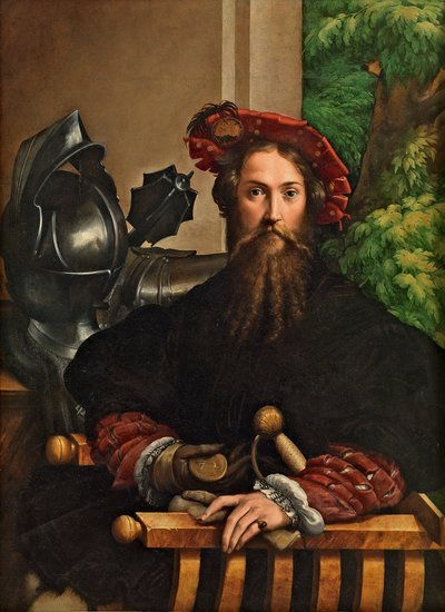 Portret van Galeazzo Sanvitale door Parmigianino