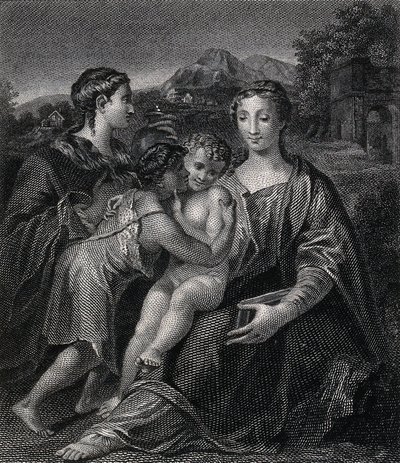  door Parmigianino
