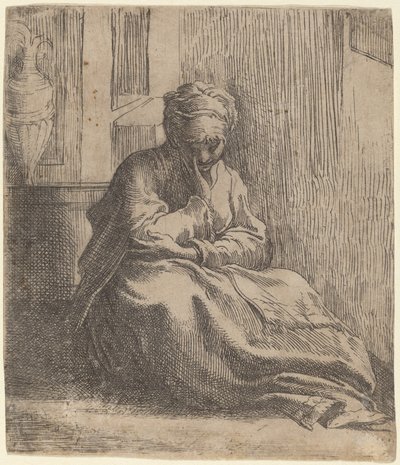 Sint Thaïs door Parmigianino