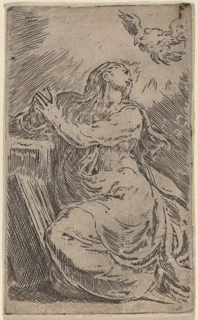 De Aankondiging door Parmigianino
