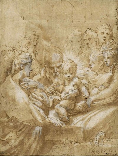De besnijdenis, Eerste Helft van de 16e eeuw door Parmigianino