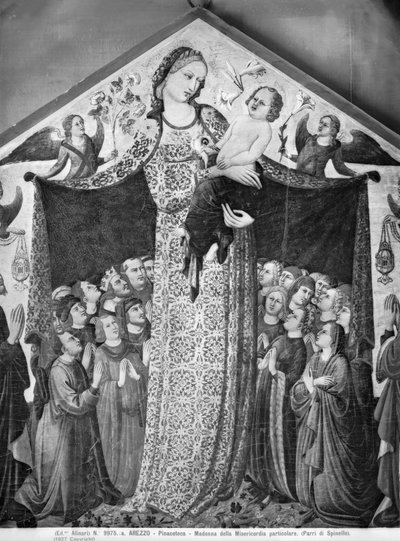 Madonna della Misericordia, c.1428 door Parri Spinelli