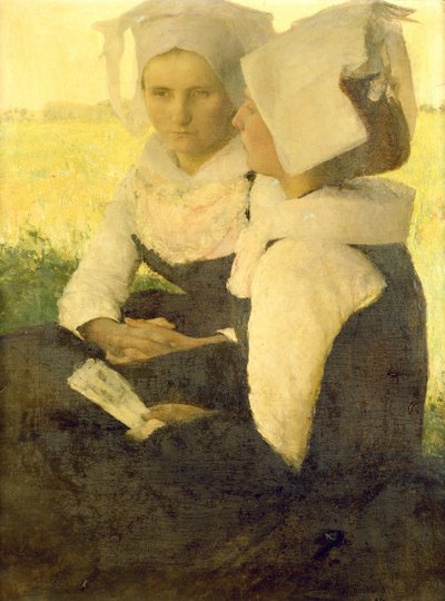 Onbekend schilderij door Pascal Adolphe Jean Dagnan Bouveret