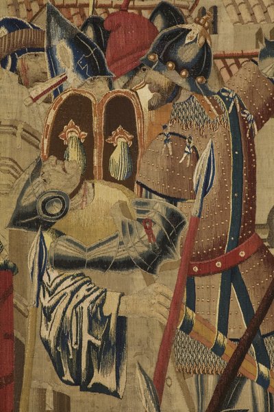 De Pastrana-tapijten, vervaardigd in Tournai, waarschijnlijk uit de werkplaats van Passchier Grenier, ca. 1471 - 1475 (tapijt) door Pasquier (workshop of) Grenier
