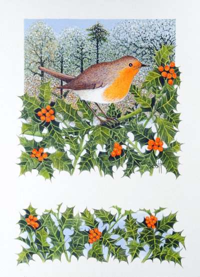Berrying (olieverf op doek) door Pat Scott
